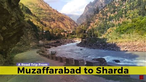 Muzaffarabad To Sharda Neelum Valley Azad Jammu And Kashmir Road