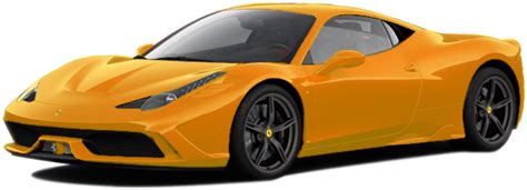 Side View Yellow Ferrari Png Photos Png Mart