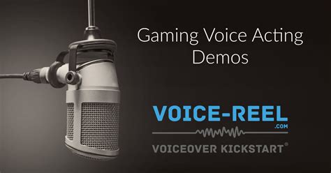 Voice Acting Demos For Videogames Voice