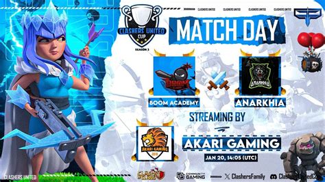 Boom Academy And Anarkhia Clashers United Cup Clash Of Clans