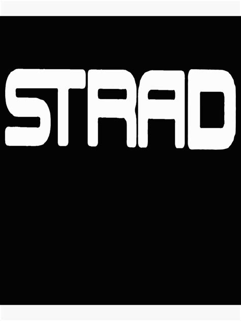 Stradman Poster By Theresay Redbubble