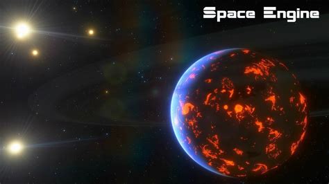 Beautiful Planet Graphics Sextuple System In Space Engine Youtube