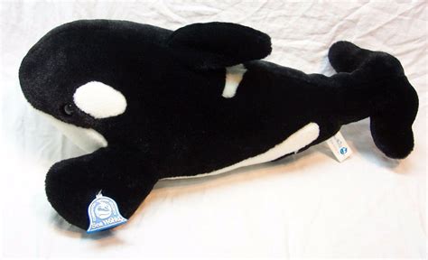 Sea World Shamu The Killer Whale 19 Plush Stuffed Animal Toy Other