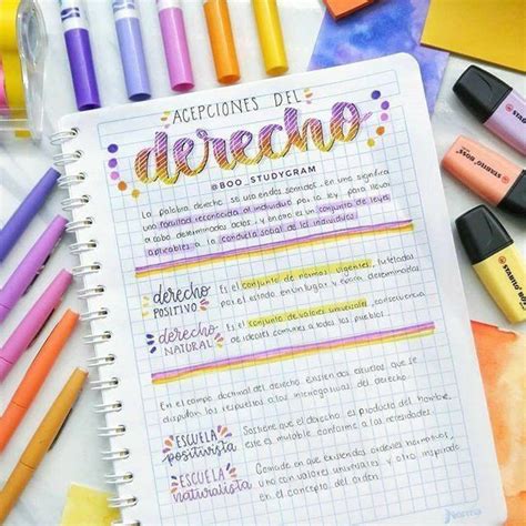 Ideas Para Apuntes Perfectos Aufloria