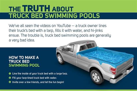 Why You Really Shouldnt Turn Your Truck Bed Into A Swimming Pool
