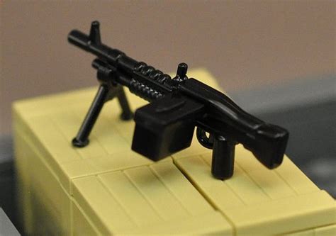 Brickarms M60 Machine Gun Lego Minifigure Weapon