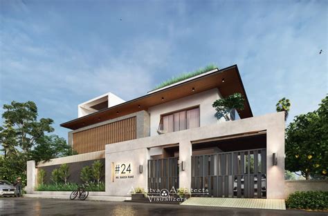 Top 30 Modern Elevation Design Of 2021 Aastitva Modern House