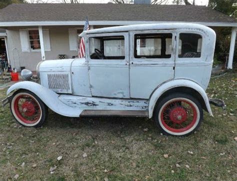 Not running but does turn over. 1929 Ford Model A restoration project for sale