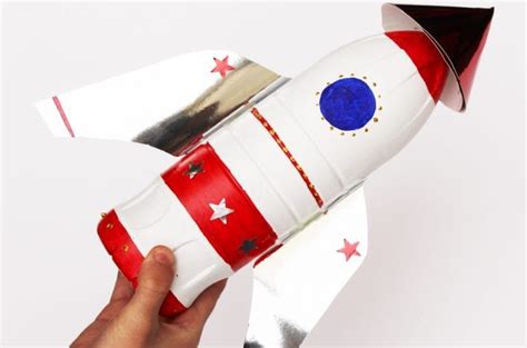 Water Bottle Spaceship Craft Fun Kids Activities