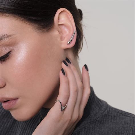 15 Trendy Climber Earrings That Make A Statement Styleoholic