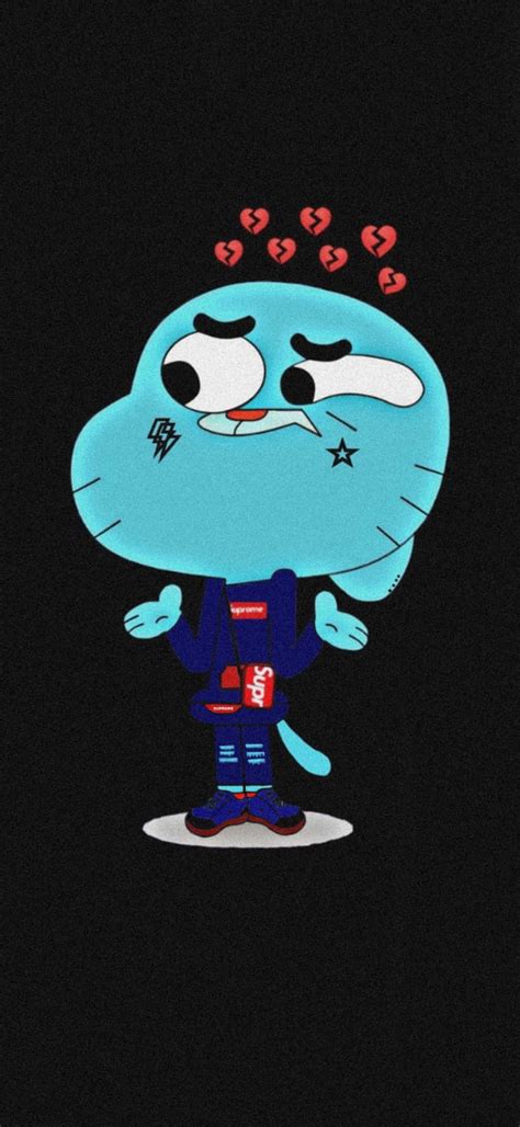 Download The Amazing World Of Gumball 1078 X 2340 Wallpaper Wallpaper