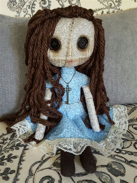 Handmade Doll Megan By Moodyvoodies On Etsy Knitted Dolls Crochet