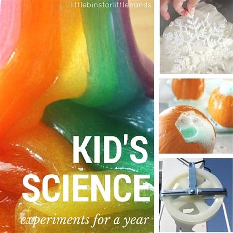 50 Fun Kids Science Experiments Little Bins For Little Hands