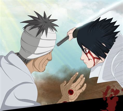Naruto Danzou Vs Sasuke