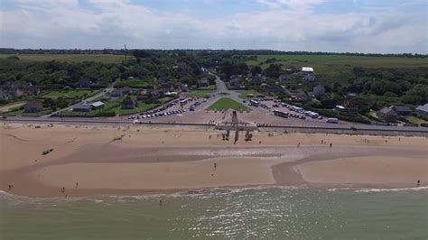 France Normandy Omaha Beach Drone Phantom Youtube