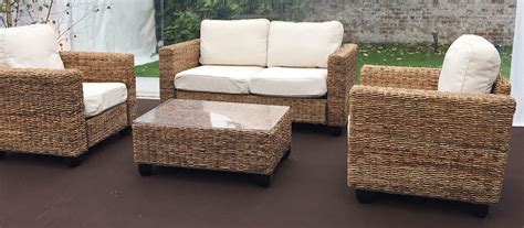 Indoor Natural Rattan Sofa Set Furniture4events