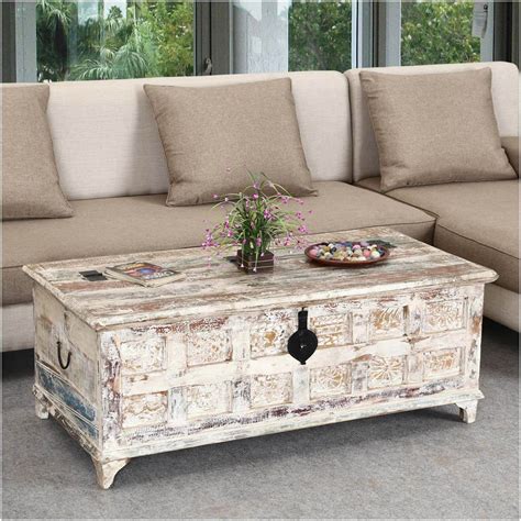 4.5 out of 5 stars. Winter Storm Reclaimed Wood Standing Coffee Table Chest