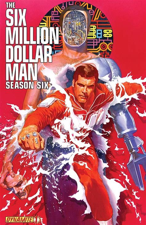 Six Million Dollar Man Season Six Comic Book By Dynamite Entertainment Gives Maskatron A Back Story