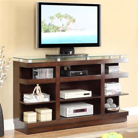 Legends Furniture Novella 9-Shelf TV Stand with Glass Top ... Find the perfect home furnishings at hayneedle, where you can buy online while you explore our room designs and curated looks for tips, ideas & inspiration to help you along the way.