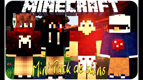 Mini Pack De Skins Minecraft Download Youtube