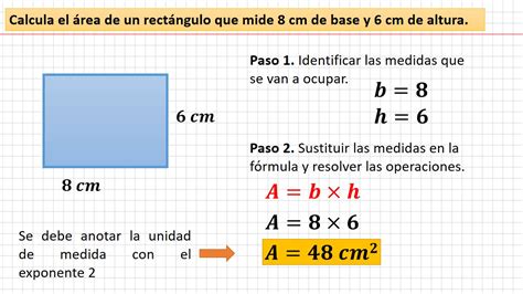 Perímetro Y área Del Rectángulo Aula05mate