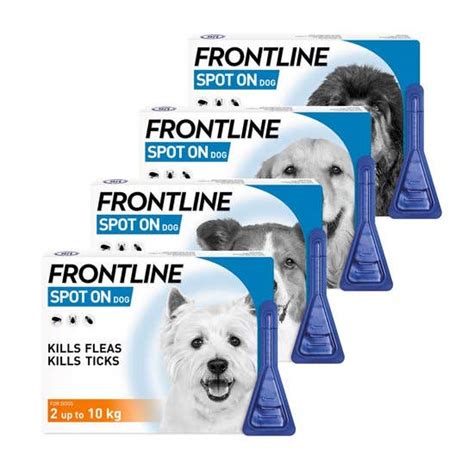 Frontline Spot On Flea Treatment For Dogs Save 42