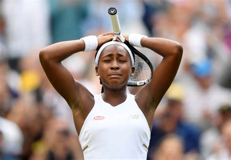 Year Old Gauff Beats Venus Williams At Wimbledon Pbs Newshour