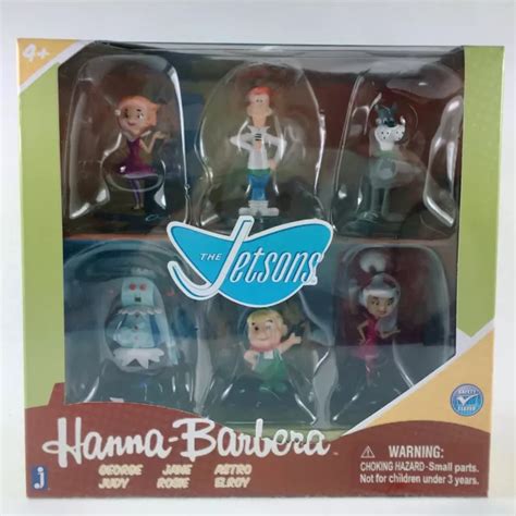 The Jetsons Hanna Barbera Collector Mini Action Figure 6 Pack By