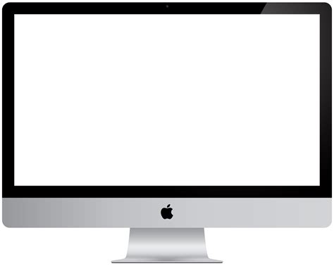 Imac Macintosh Computer Monitor Clip Art Macbook Png Transparent