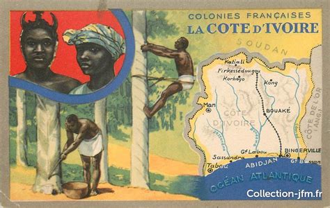 Cpa Cote Divoire Les Colonies Françaises Afrique CÔte Divoire