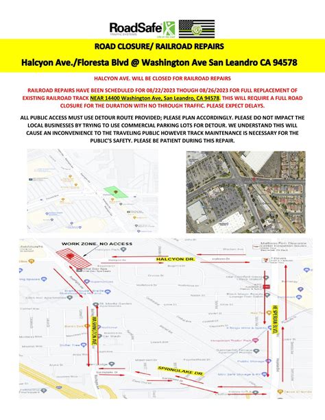 Union Pacific Rail Crossing Construction Projects | San Leandro, CA