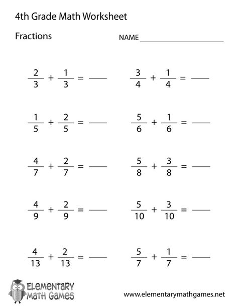 Give each student the same amount of money at the start. Fourth graders have to solve 10 easy fraction problems ...