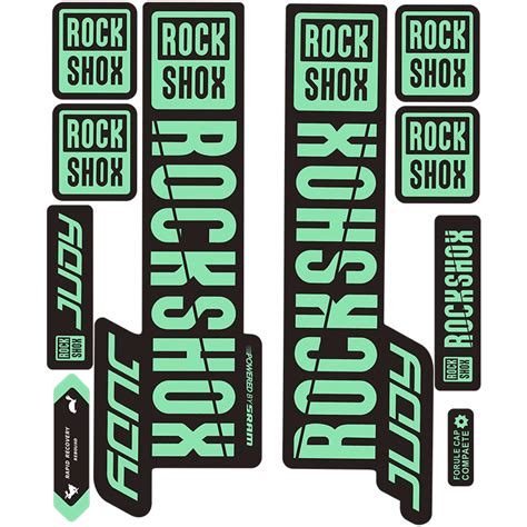 2019 Rockshox Judy Fork Sticker Mountain Bike Bicycle Rock Shox Cycling