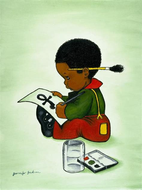 Our selection of drawings ranges from people to animals to stationary objects in either black and white or color, perfect for any home or office. African American Art Print for Children Room Boy Girl painting