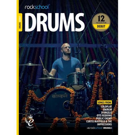 Rockschool Drums Debut 2018 2024 Book And Online Audio Buy Online