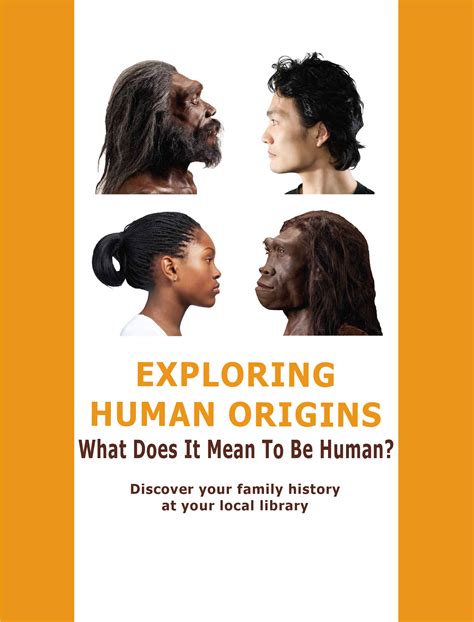 Human Origins Traveling Exhibtion Poster Smithsonian Institution