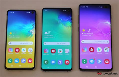 Samsung Galaxy S10 Galaxy S10 Plus And Galaxy S10e Now Official