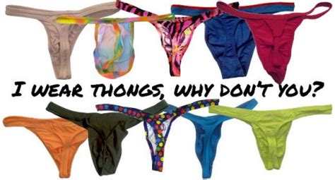 I Wear Thongs Why Dont You The Bottom Drawer