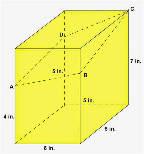 Math Principles Square Prism Problems 3
