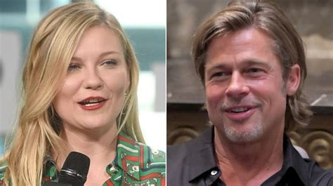 The Reason Kirsten Dunst Thought Kissing Brad Pitt Was Disgusting