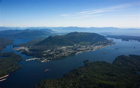 Aerial Photo Aerial Photo Of Downtown Prince Rupert British Columbia