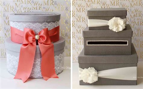 Make slits in the bottom of the smallest box, lid of the. 18 DIY Wedding Card Boxes For Your Guests To Slip Your ...