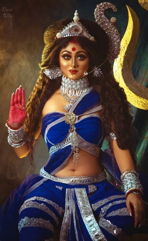 Most Beautiful Indian Actress Divine Feminine Goddess Indian Goddess Kali Indiana Girl