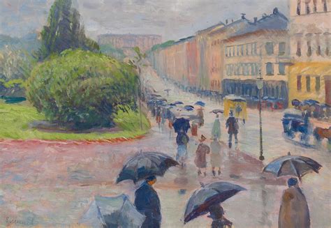 Rain In Art Paintings For Pluviophiles Dailyart Magazine