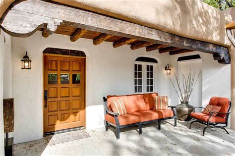 Pueblo Style Home In The High Desert Of New Mexico With A