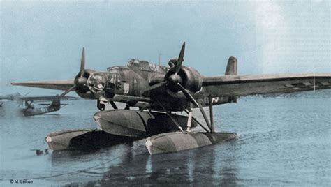 Heinkel He 115 Hidroavión Torpedero La Segunda Guerra Mundial