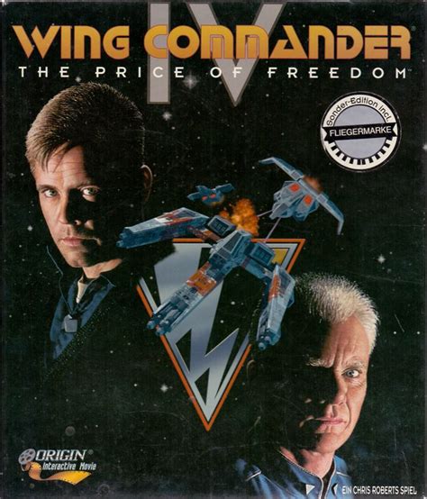 Wing Commander Iv The Price Of Freedom 1996 Dos Box Cover Art
