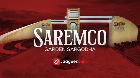 Saremco Garden Housing Scheme Sargodha June 2022 Youtube