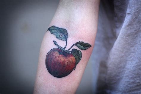 Apple Tattoos Designs Ideas And Meaning Tattoos For You