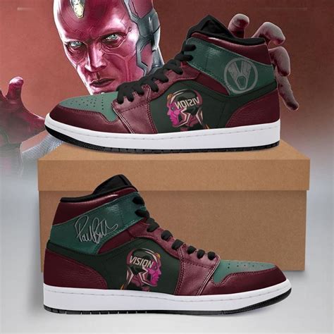 Vision Marvel Air Jordan Shoes Sport Sneaker Boots Shoes